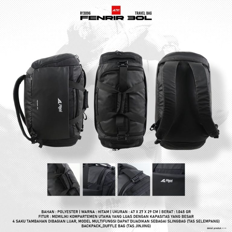 Travel Bag Fenrir 30L Arei Outdoorgear - Image 8