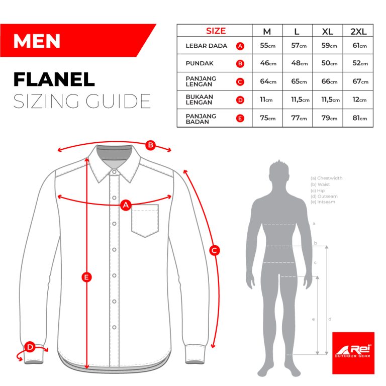Kemeja Pria Panjang Flanel Kalahari Arei Outdoorgear - Image 14