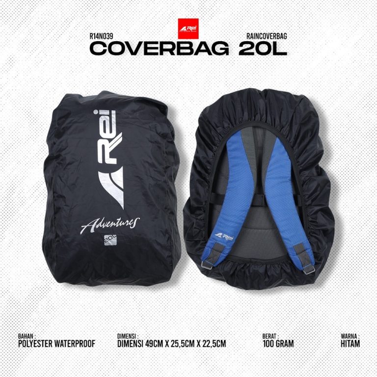 Rain Cover atau Cover Bag 20 Liter Arei Outdoorgear - Image 3