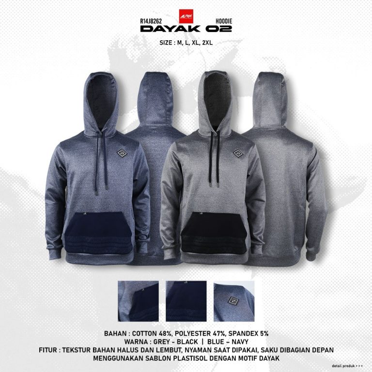 Hoodie Pria Dayak 02 Arei Outdoorgear - Image 17