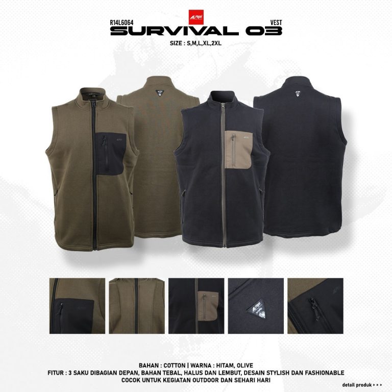 Rompi / Vest Survival 03 Arei Outdoorgear - Image 19