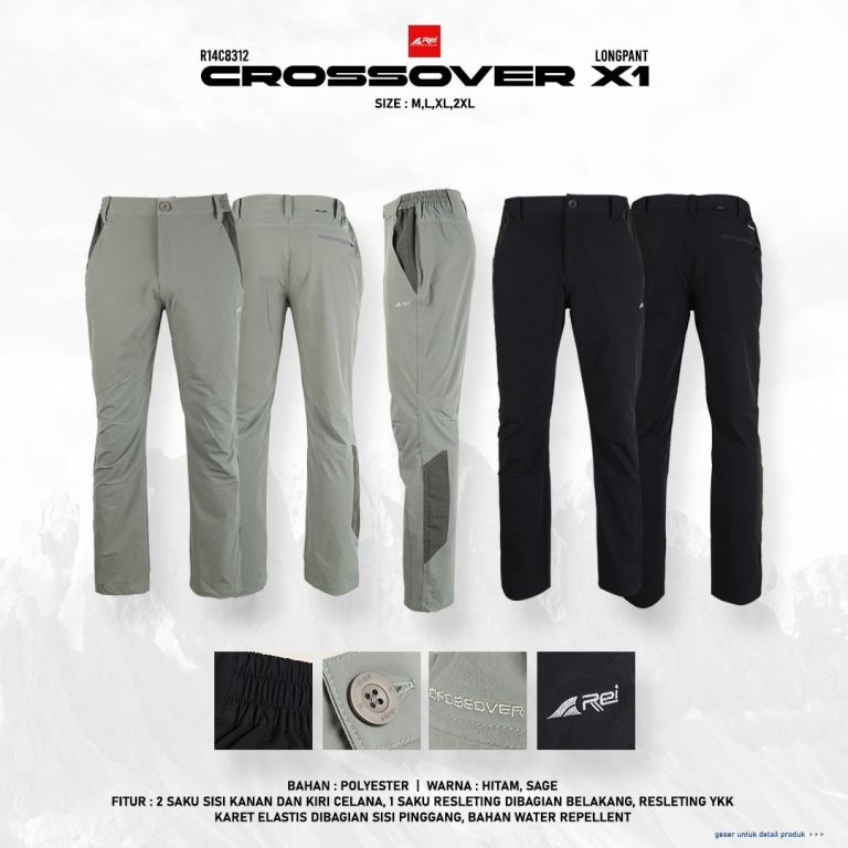 Celana Panjang Pria Stretch Crossover X1 Arei Outdoorgear - Image 12