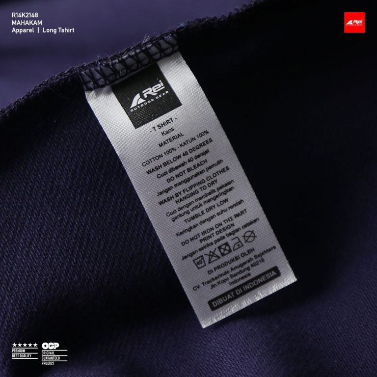 Kaos Panjang Pria Mahakam Navy Arei Outdoorgear - Image 16