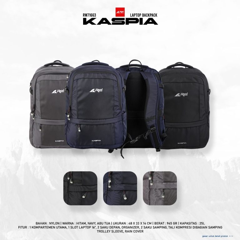 Tas / Ransel / Backpack Laptop Kaspia 25L Arei Outdoorgear - Image 13