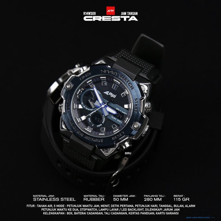 Jam Tangan / Watch Analog-Digital Pria Cresta Arei Outdoorgear - Image 7
