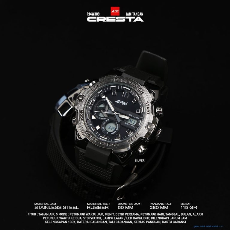 Jam Tangan / Watch Analog-Digital Pria Cresta Arei Outdoorgear - Image 11