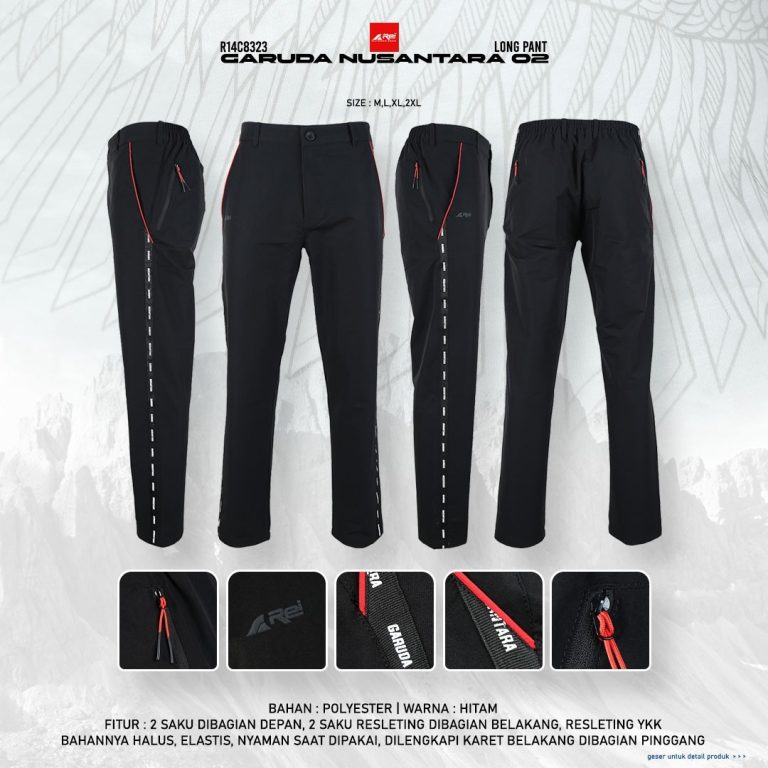 Celana Panjang Pria Garuda Nusantara 02 Arei Outdoorgear - Image 16