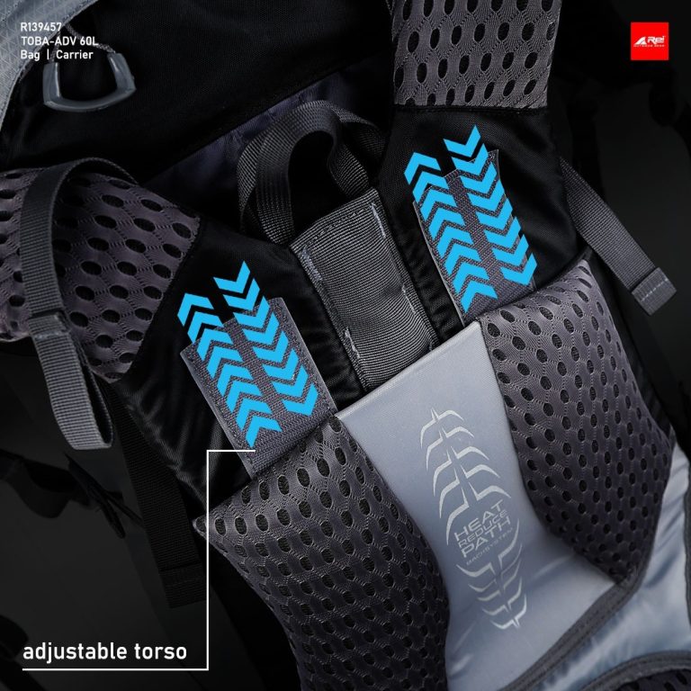 Tas Gunung / Carrier Toba Adv 60 Liter Arei Outdoorgear - Image 8