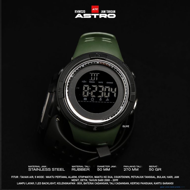 Jam Tangan Digital Pria Astro New Arei Outdoorgear - Image 7