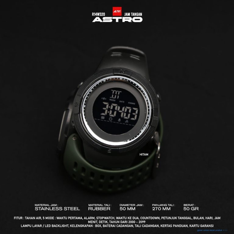 Jam Tangan Digital Pria Astro New Arei Outdoorgear - Image 5