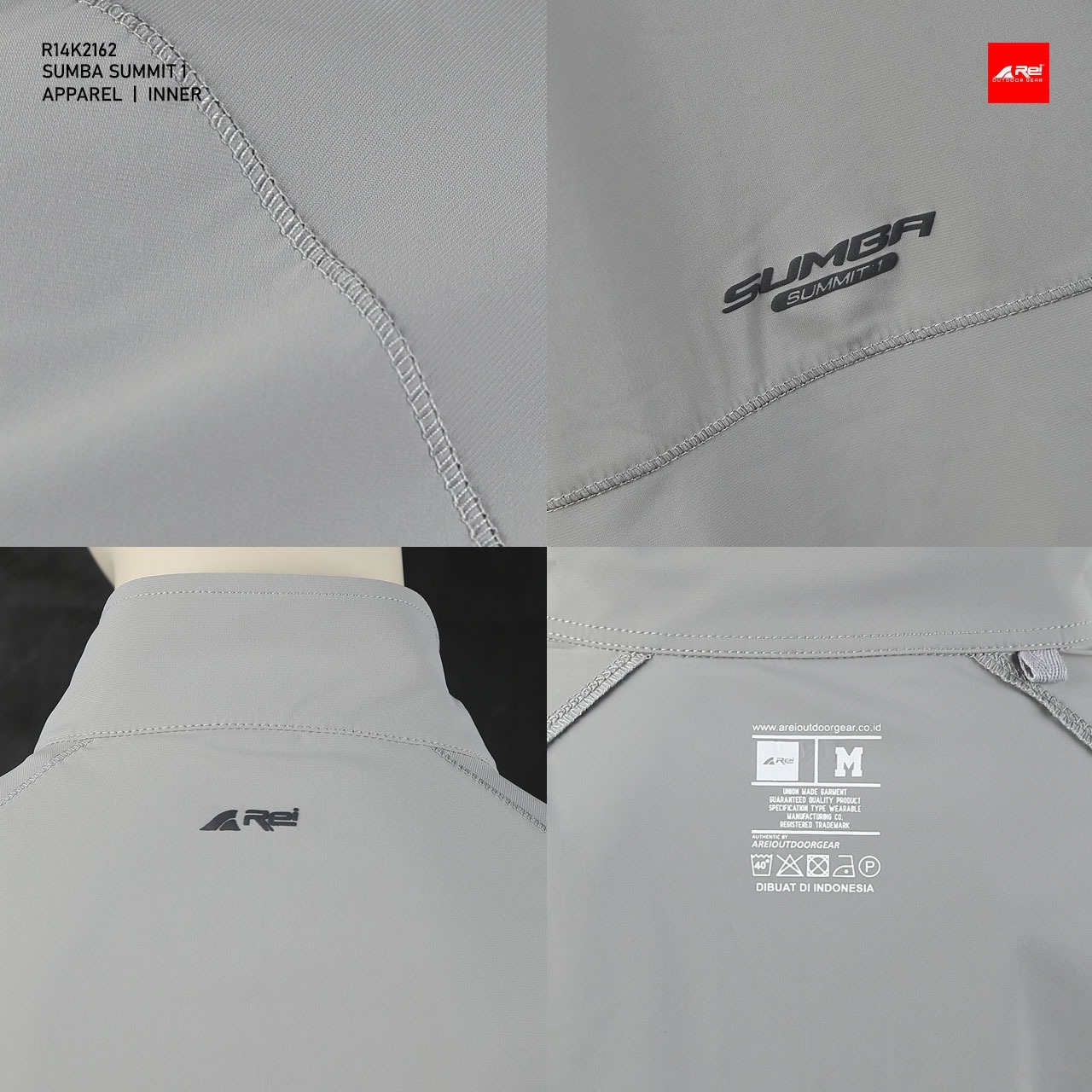 Kaos Lengan Panjang / Inner Sumba Summit 01 Arei Outdoorgear - Image 17