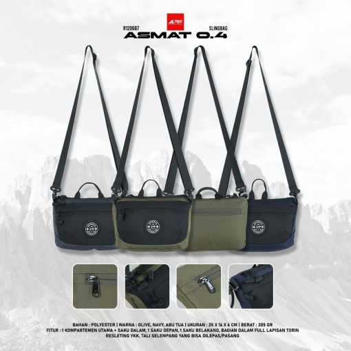 Tas Selempang Asmat 04 Arei Outdoorgear - Image 20