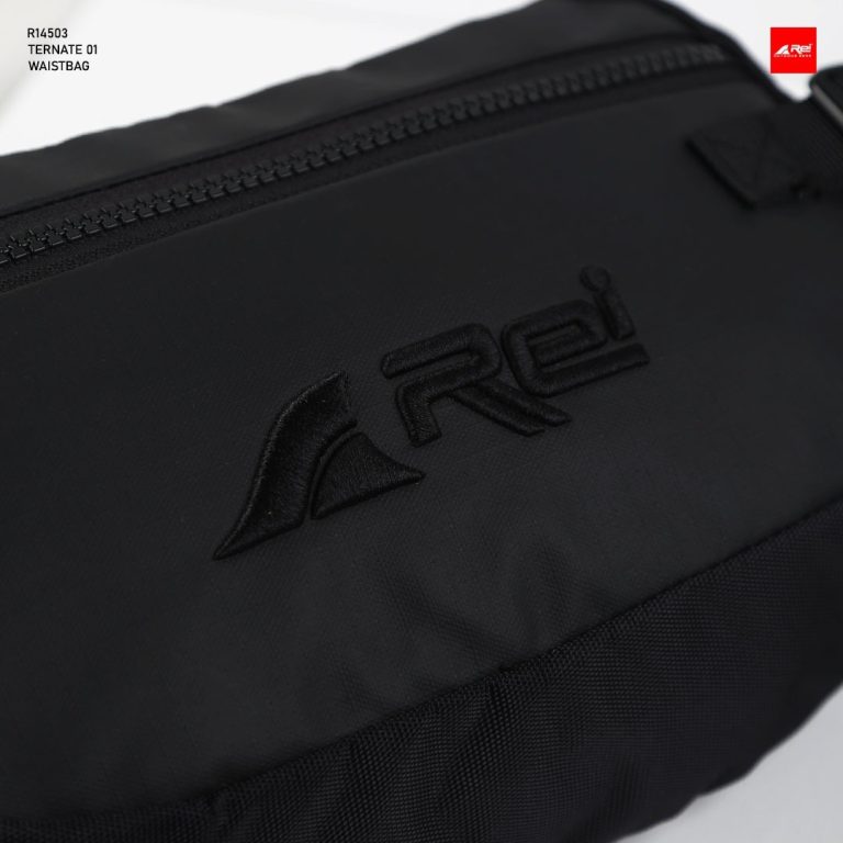 Tas Pinggang / Waist Bag Pria Ternate 1 Hitam Arei Outdoorgear - Image 15