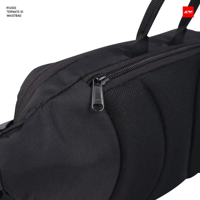 Tas Pinggang / Waist Bag Pria Ternate 1 Hitam Arei Outdoorgear - Image 12