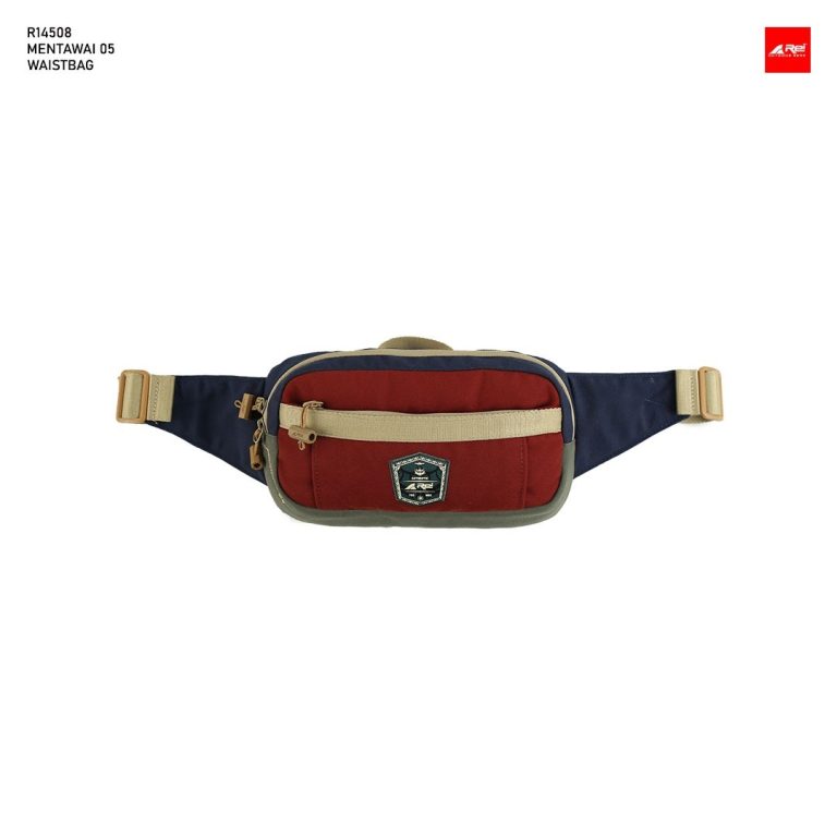 Tas Pinggang / Waist Bag Pria Mentawai 05 Hitam Arei Outdoorgear