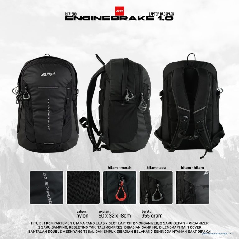 Tas Ransel Enginebrake 1.0 Daypack Arei Outdoorgear - Image 13