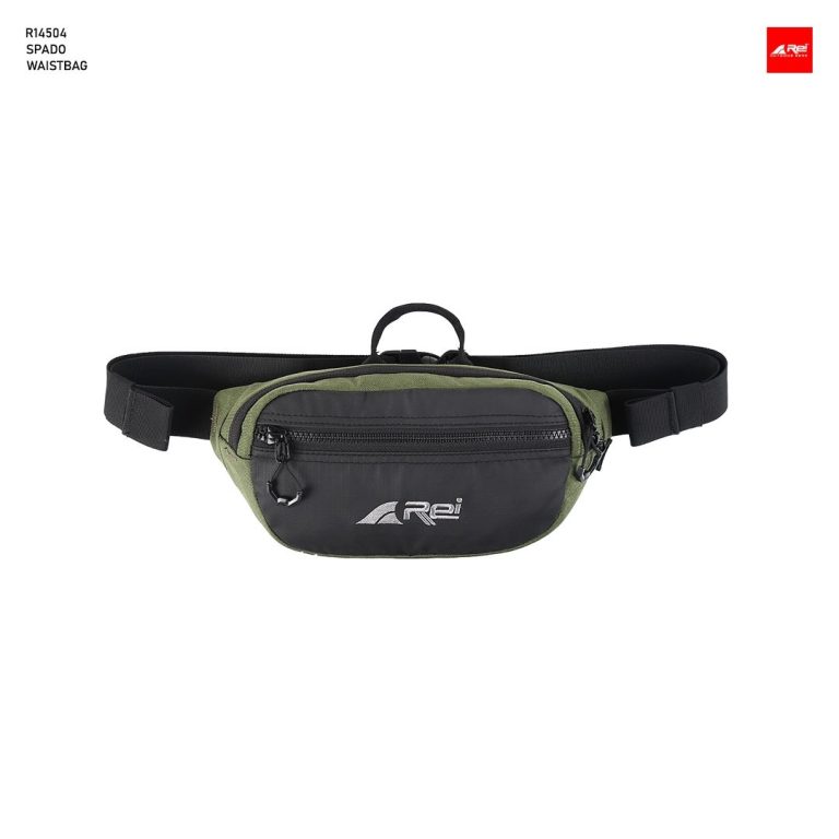 Tas Pinggang / Waist Bag Pria Spado Hitam Arei Outdoorgear - Image 12