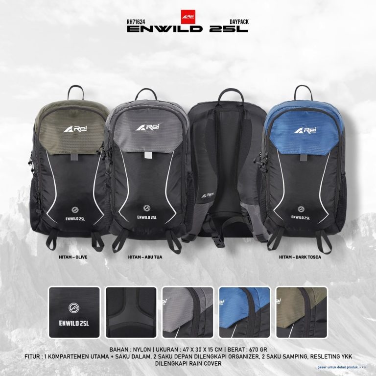 Tas Ransel Enwild Daypack Arei Outdoorgear - Image 20