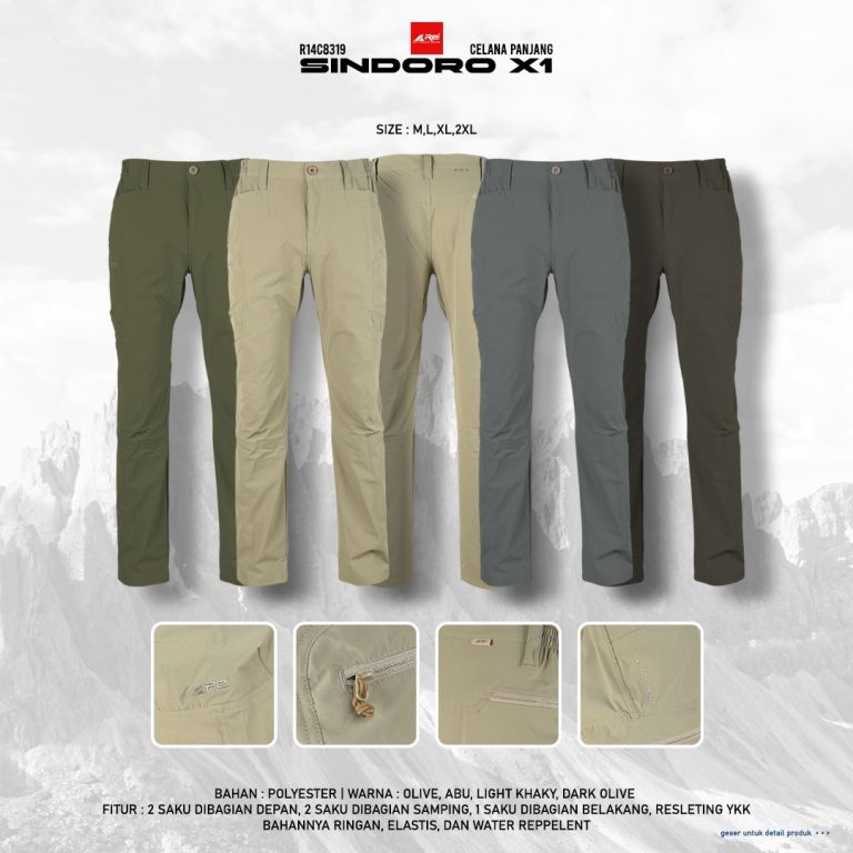 Celana Panjang Pria Sindoro X1 Arei Outdoorgear - Image 22