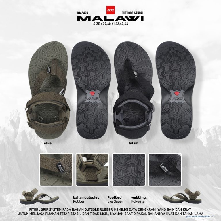 Sandal Jepit Palang Pria Malawi Arei Outdoorgear - Image 8