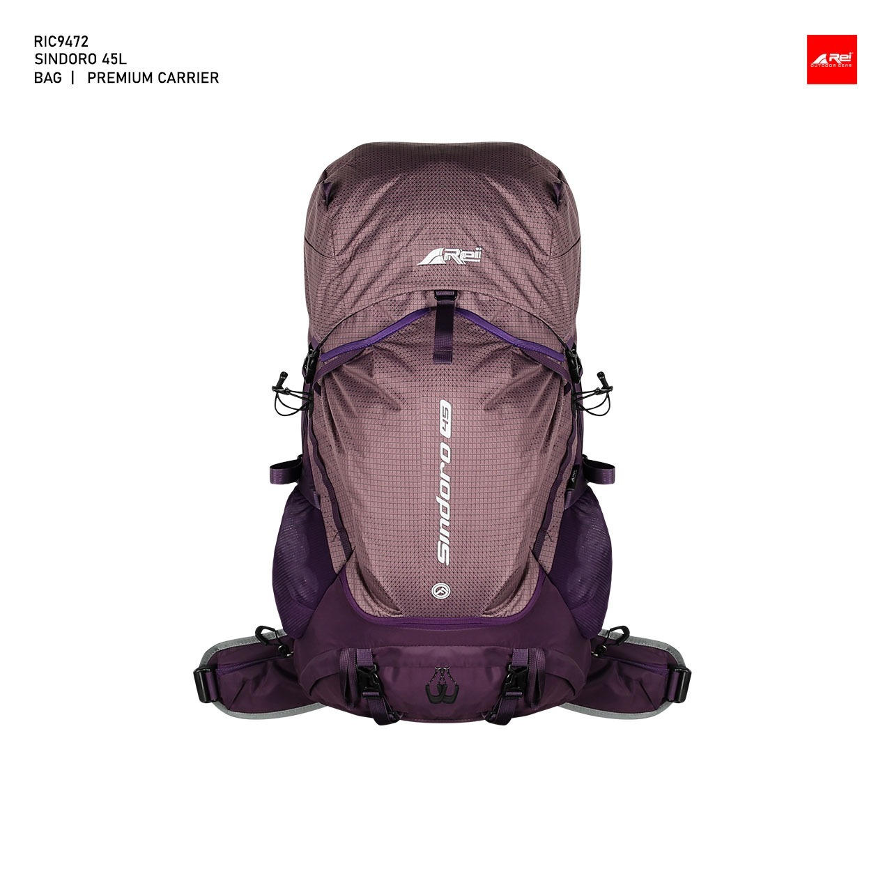 Tas Gunung / Carrier Premium Sindoro 45 Liter Arei Outdoorgear - Image 5