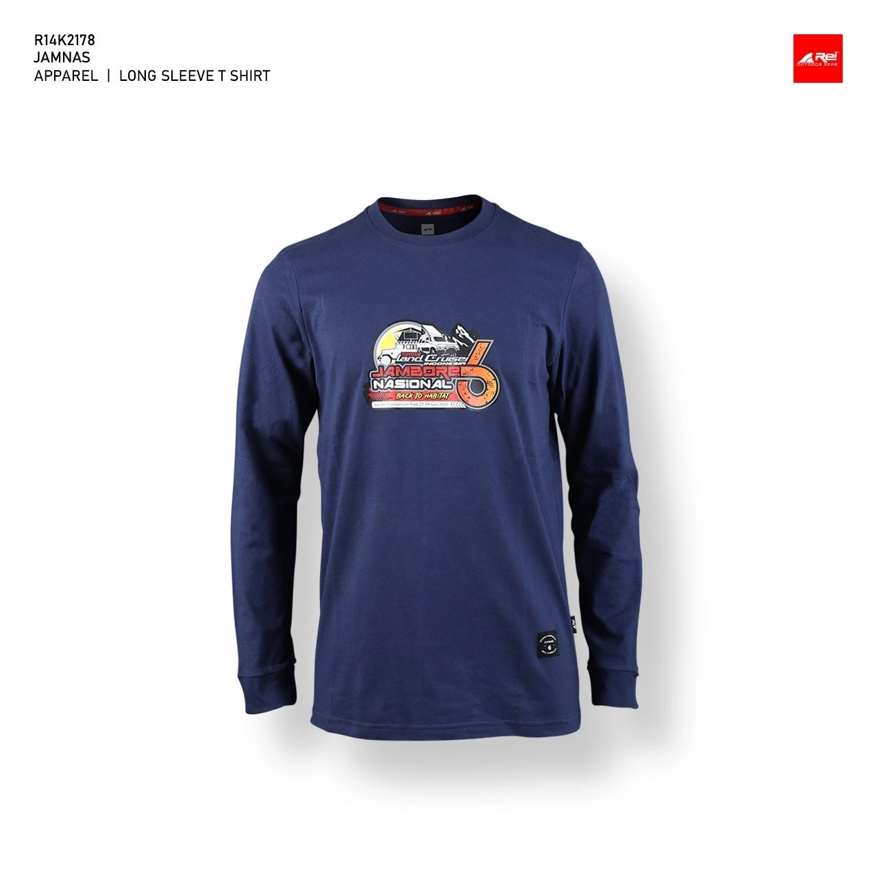 Kaos Lengan Panjang Pria Jamnas Arei Outdoorgear