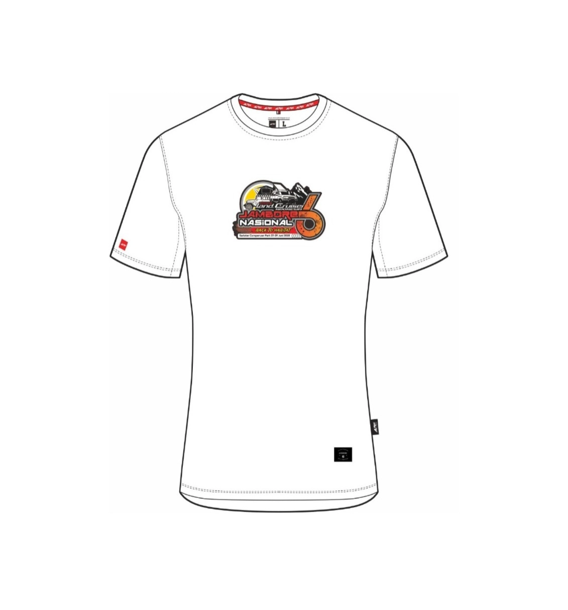 Kaos Lengan Pendek Pria Jamnas Arei Outdoorgear
