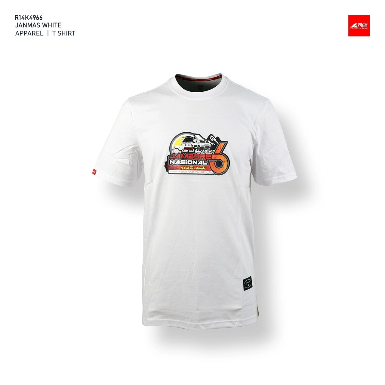 Kaos Lengan Pendek Pria Jamnas Arei Outdoorgear