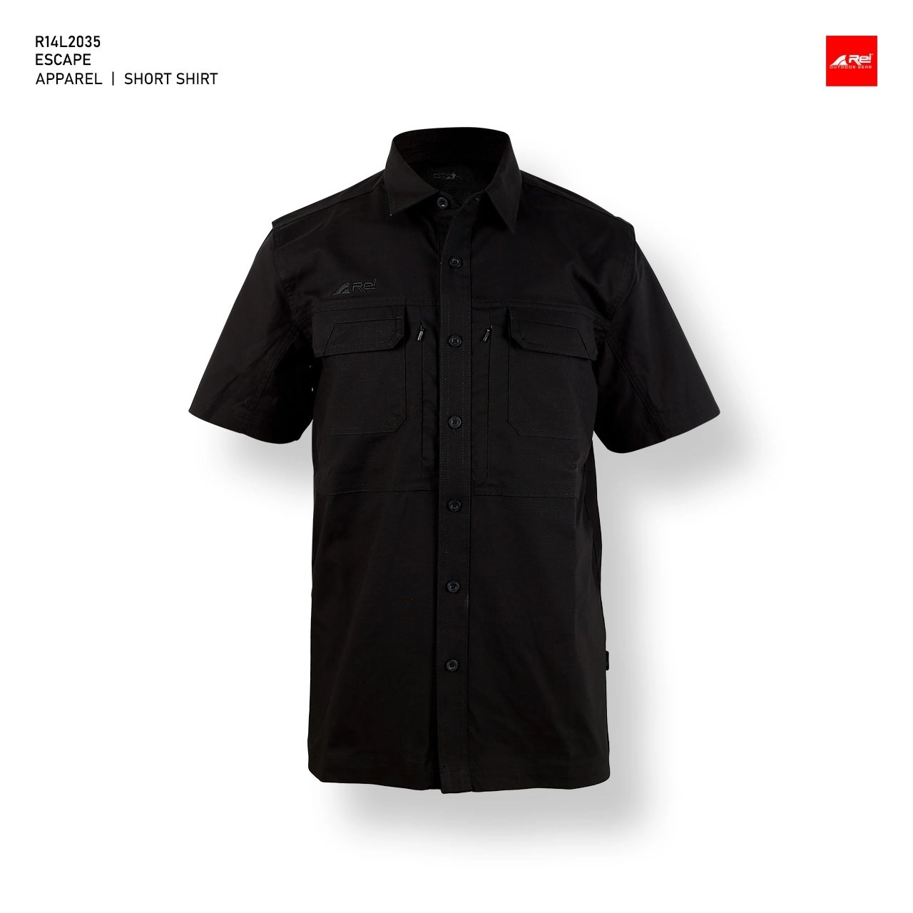 Kemeja Lengan Pendek Pria Escape Arei Outdoorgear