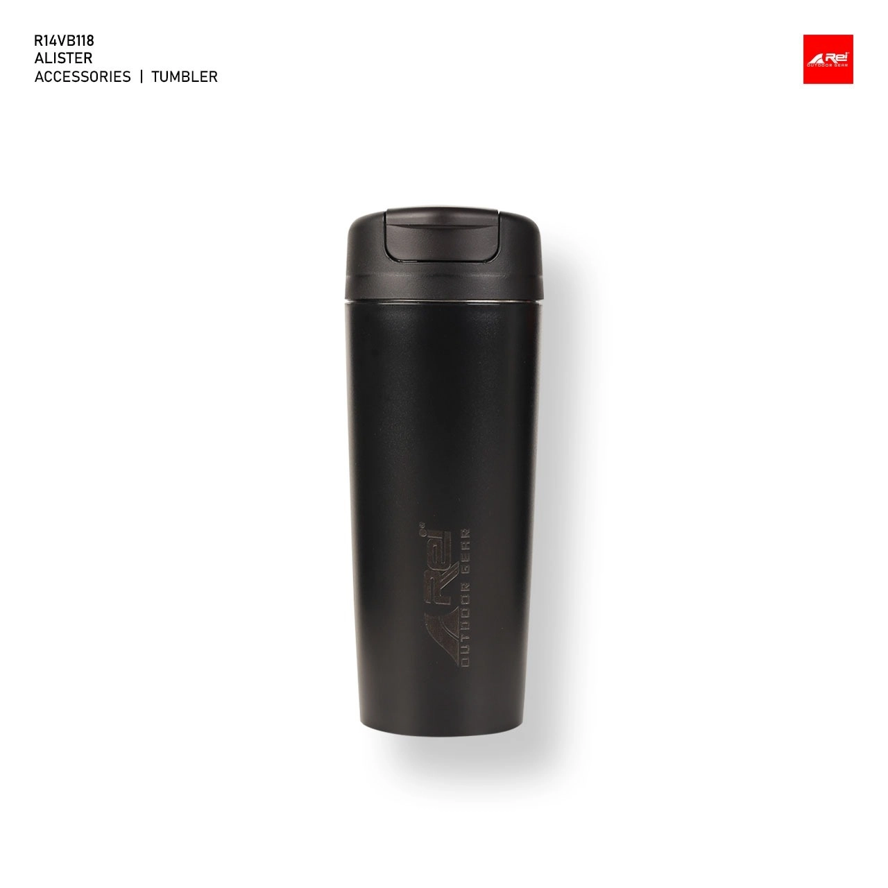 Botol Minum Alister Tumbler Hitam Arei Outdoorgear