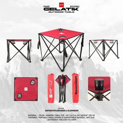 Meja Lipat Gelatik Arei Outdoorgear - Image 11