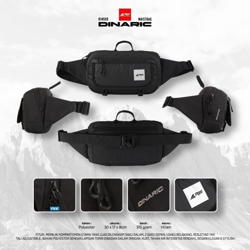 Tas Pinggang / Waist Bag Dinaric Arei Outdoorgear - Image 8