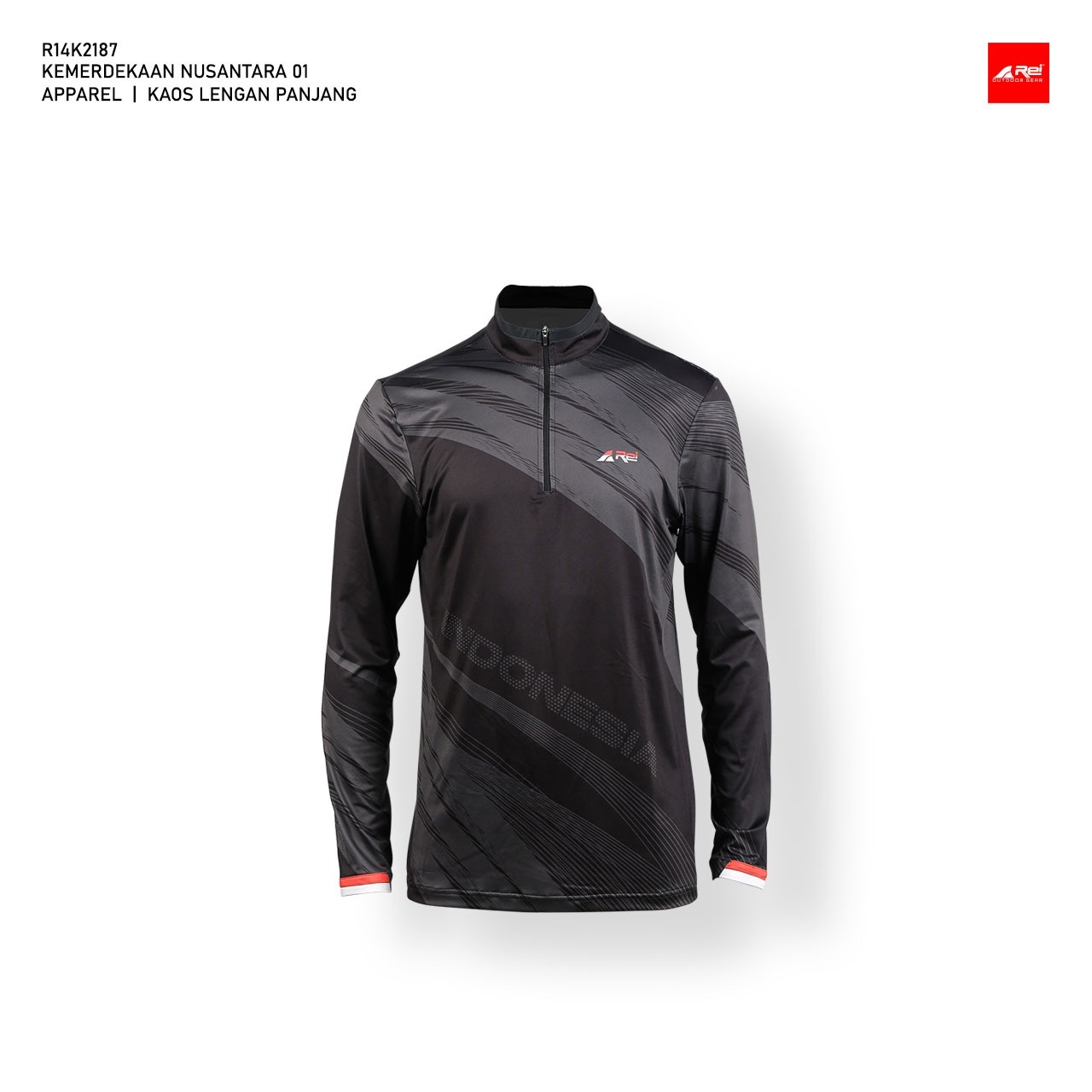 Kaos Lengan Panjang Nusantara 01 Arei Outdoorgear