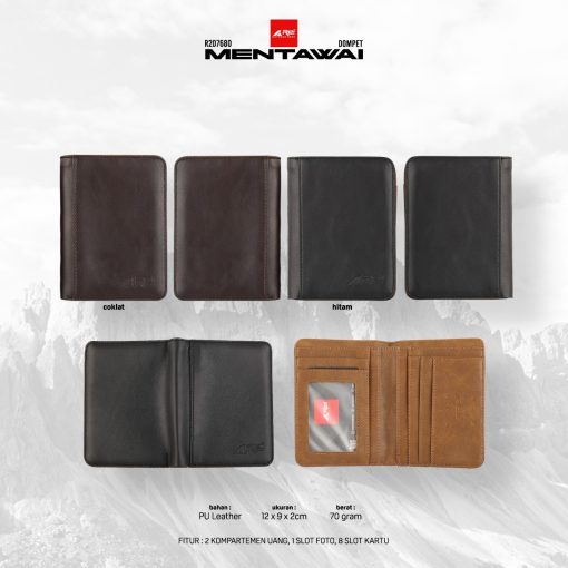Dompet / Wallet Pendek Pria Mentawai Arei Outdoorgear - Image 9
