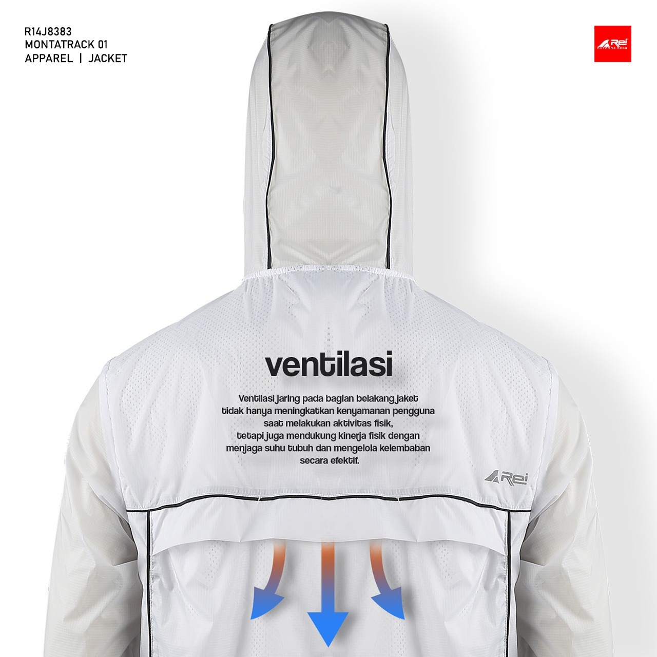 Jaket Pria Monta Track 01 Arei Outdoorgear - Image 5