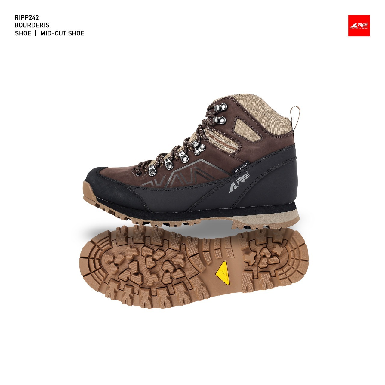 Alternative view of Sepatu Gunung Pria Bouderis Arei Outdoorgear