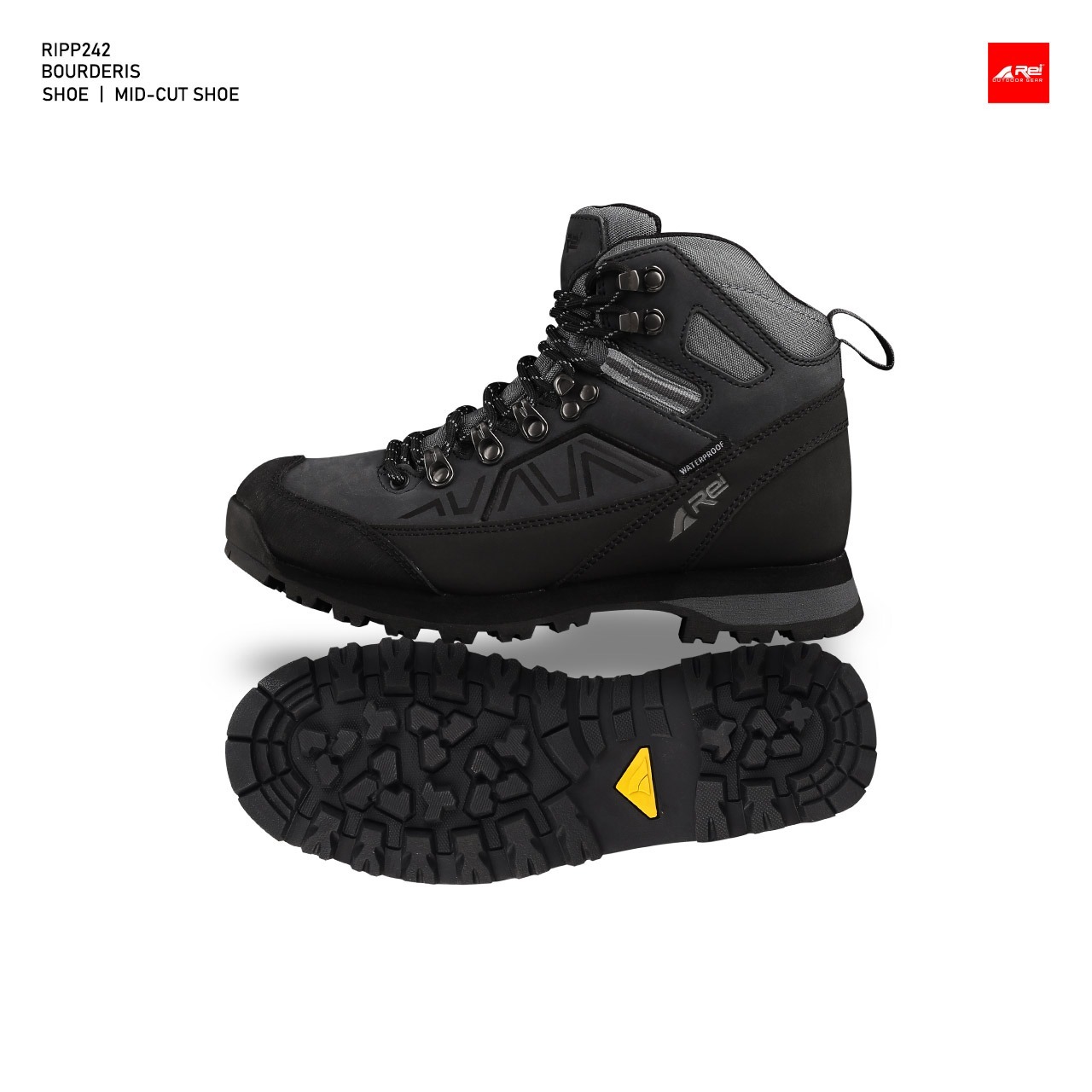 Sepatu Gunung Pria Bouderis Arei Outdoorgear - Image 4