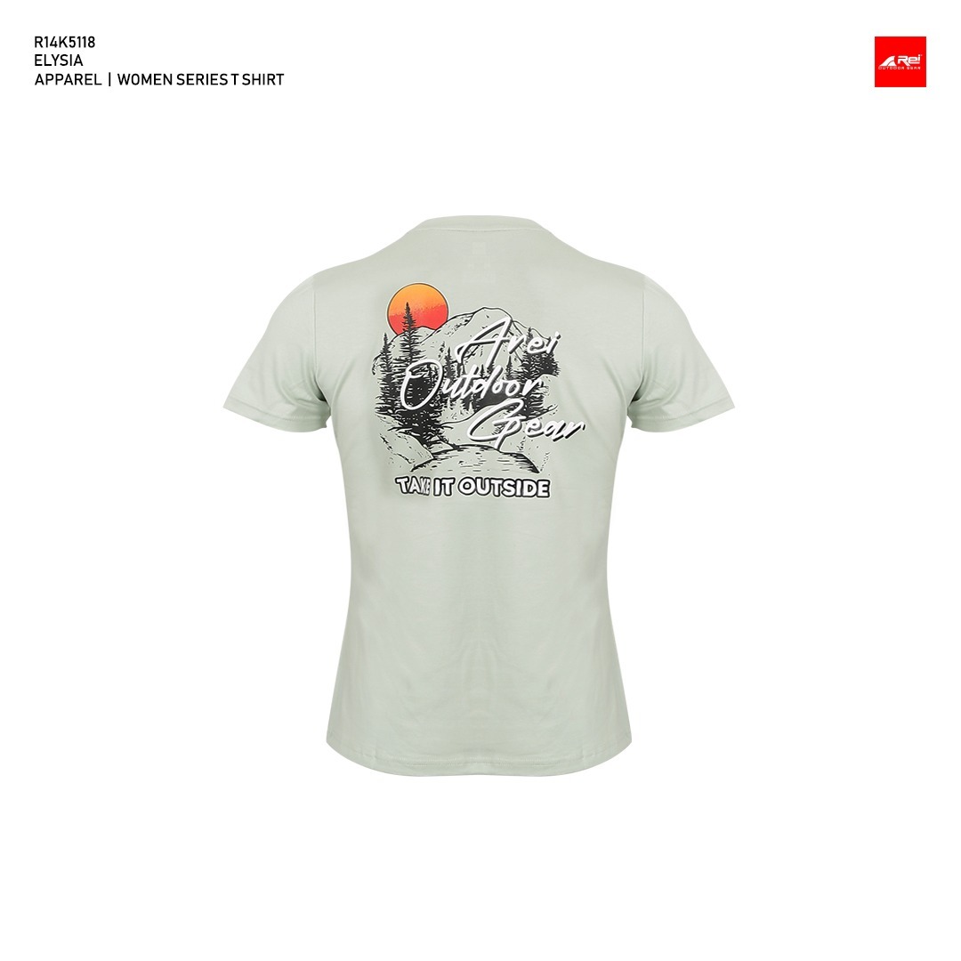 Alternative view of Kaos Lengan Pendek Wanita Elysia Arei Outdoorgear