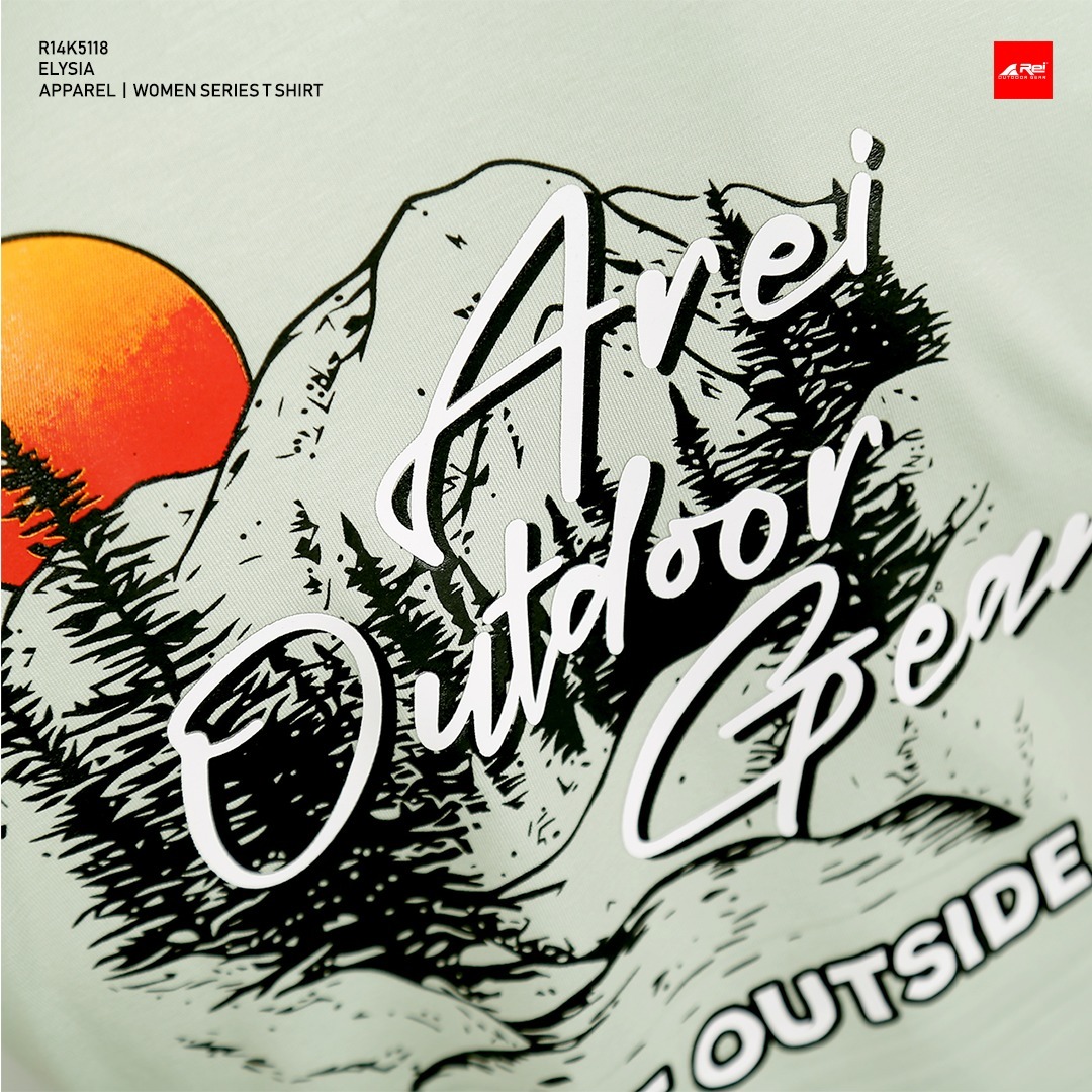 Kaos Lengan Pendek Wanita Elysia Arei Outdoorgear - Image 5