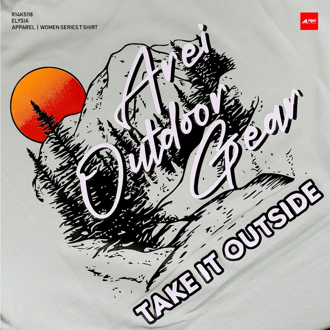 Kaos Lengan Pendek Wanita Elysia Arei Outdoorgear - Image 6