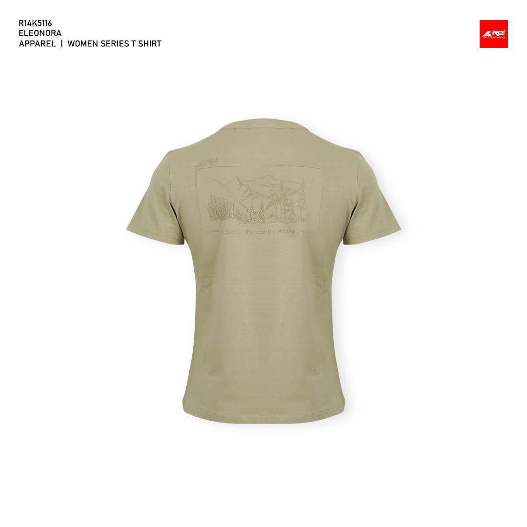 Alternative view of Kaos Lengan Pendek Wanita Eleonora Arei Outdoorgear