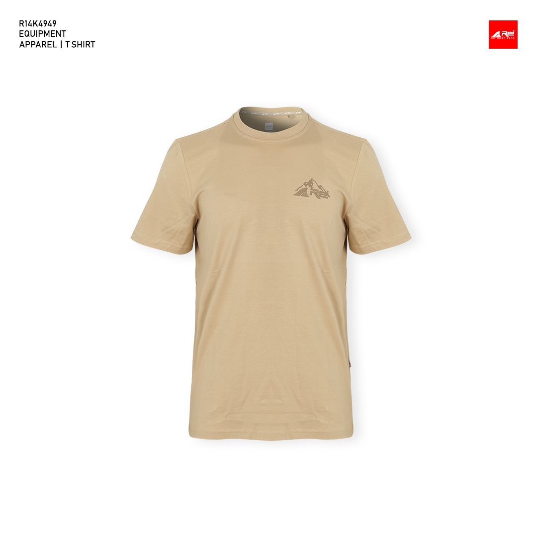 Kaos Lengan Pendek Pria Equipment Light Khaky Arei Outdoorgear - Image 2