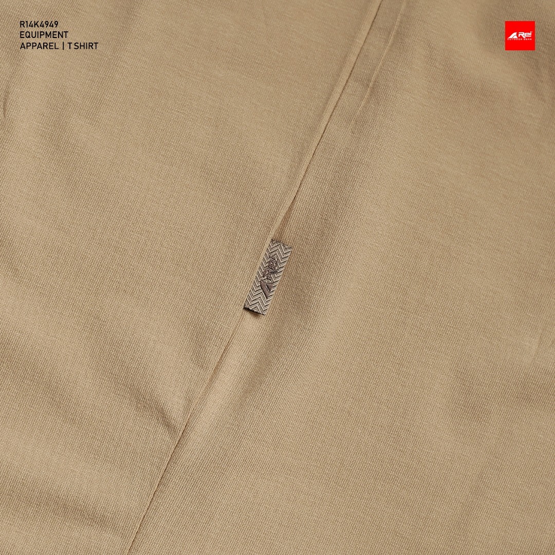 Kaos Lengan Pendek Pria Equipment Light Khaky Arei Outdoorgear - Image 8